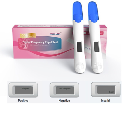 FDA 510k CE Tes Kehamilan Urine Digital Tester Kehamilan Digital