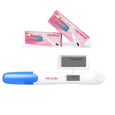 CE FDA 510k Digital Pregnancy Test Midstream Untuk Hasil Tes Cepat