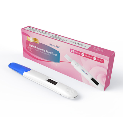 OEM Digital hCG Test Kit Untuk Urin Dengan Sertifikasi ISO 13485