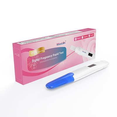 ODM Digital HCG Test Kit Dengan Hasil +/- Akurasi 99,9% Untuk Deteksi Kehamilan