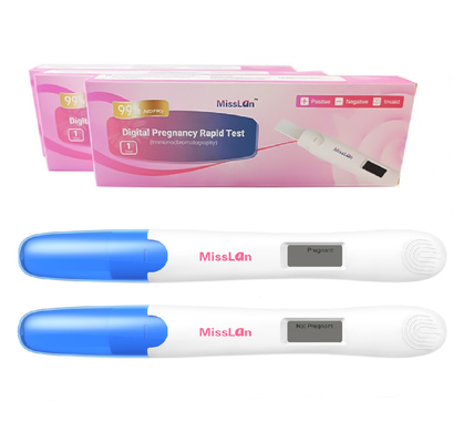FDA 510K ANVISA Uji Cepat Kehamilan Digital Dengan Baterai Buatan