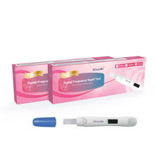 ODM 99,9% Akurasi Digital HCG Test Kit Kantung Individu + Kotak Warna