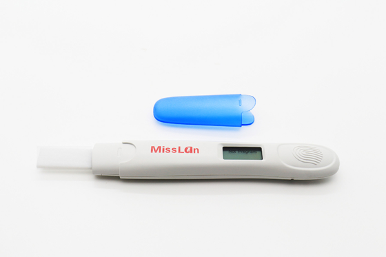 Kit Tes Kehamilan Digital 510K CE Dengan simbol Urine menunjukkan hasil