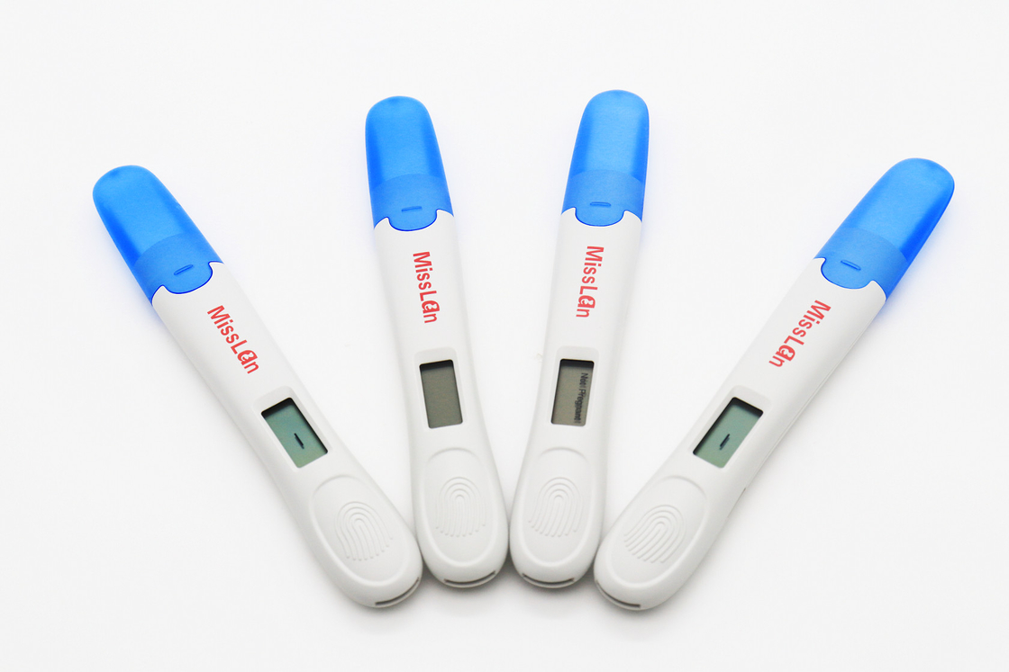 10mIU/mL 510k CE ANVISA Alat Tes Kehamilan Dengan Tampilan Hasil Akurat Digital