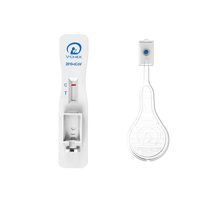 2019nCoV Ag Saliva Rapid Test Card Self Antigen Testing untuk anakanak