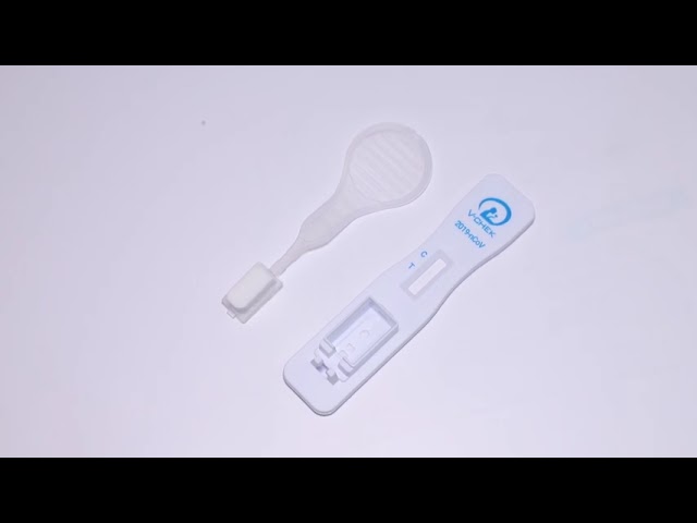 video perusahaan Tentang 2019-nCoV Ag Saliva Rapid Test Card lollipop test